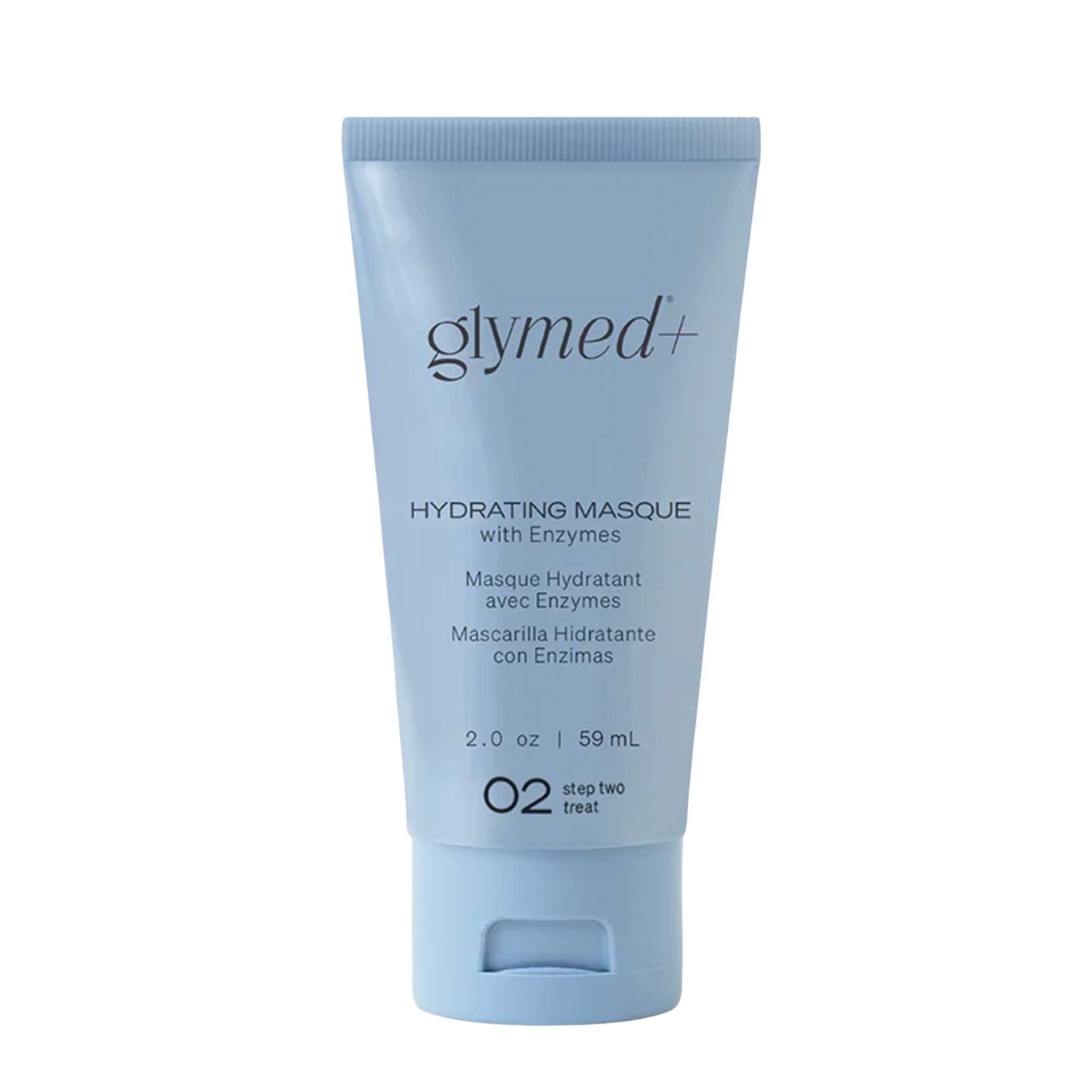 Glymed+ Hydrating Masque tube on a white background