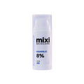 Skincare product bottle labeled 'mixi skincare' with 'Mandelic 8%' on a white background